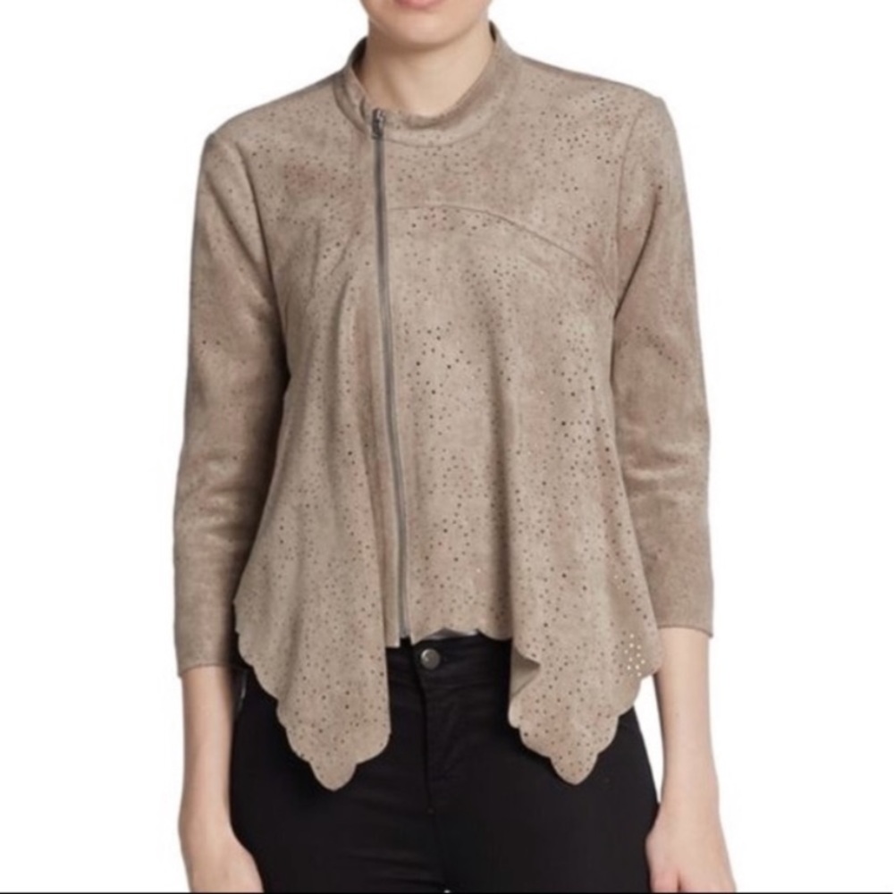 Bcbg Bri faux suede jacket